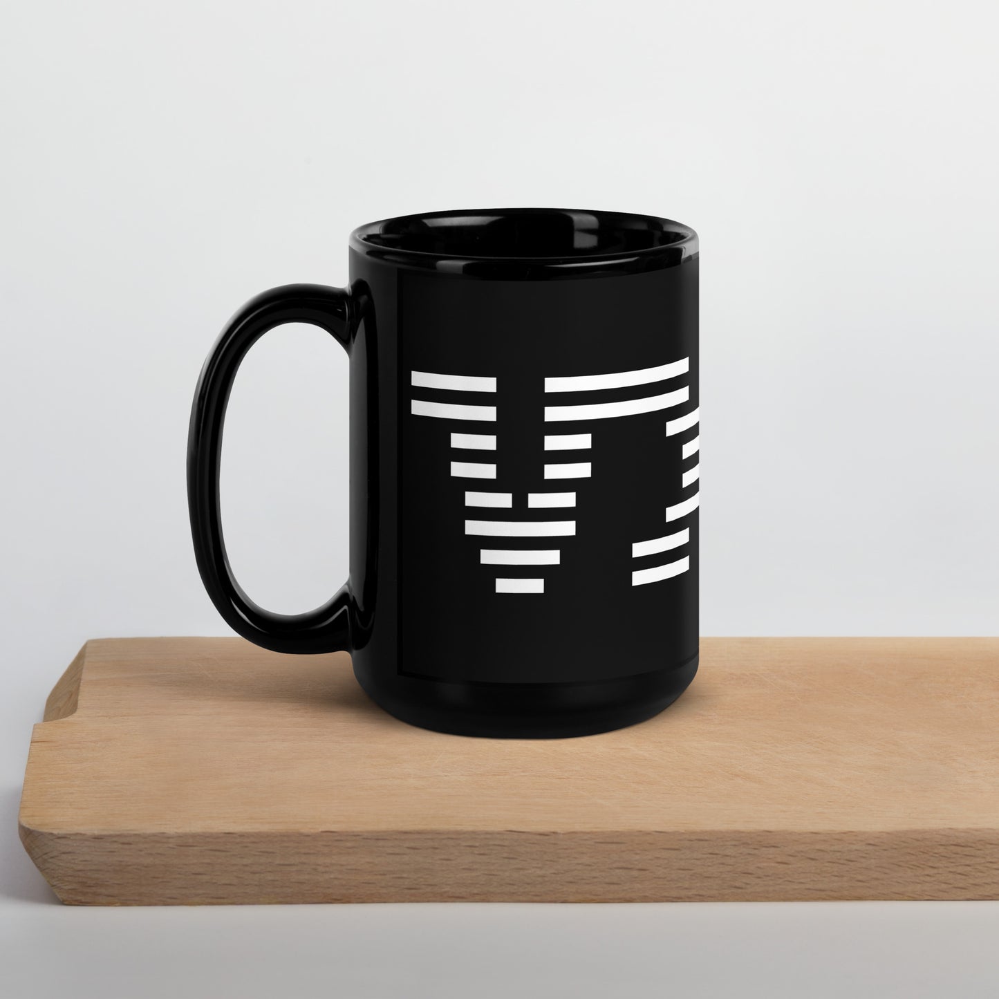 Corpo Black Glossy Mug