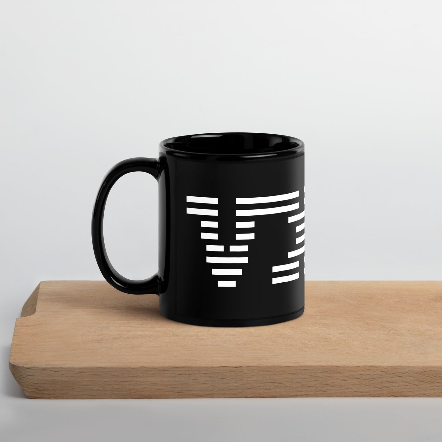 Corpo Black Glossy Mug