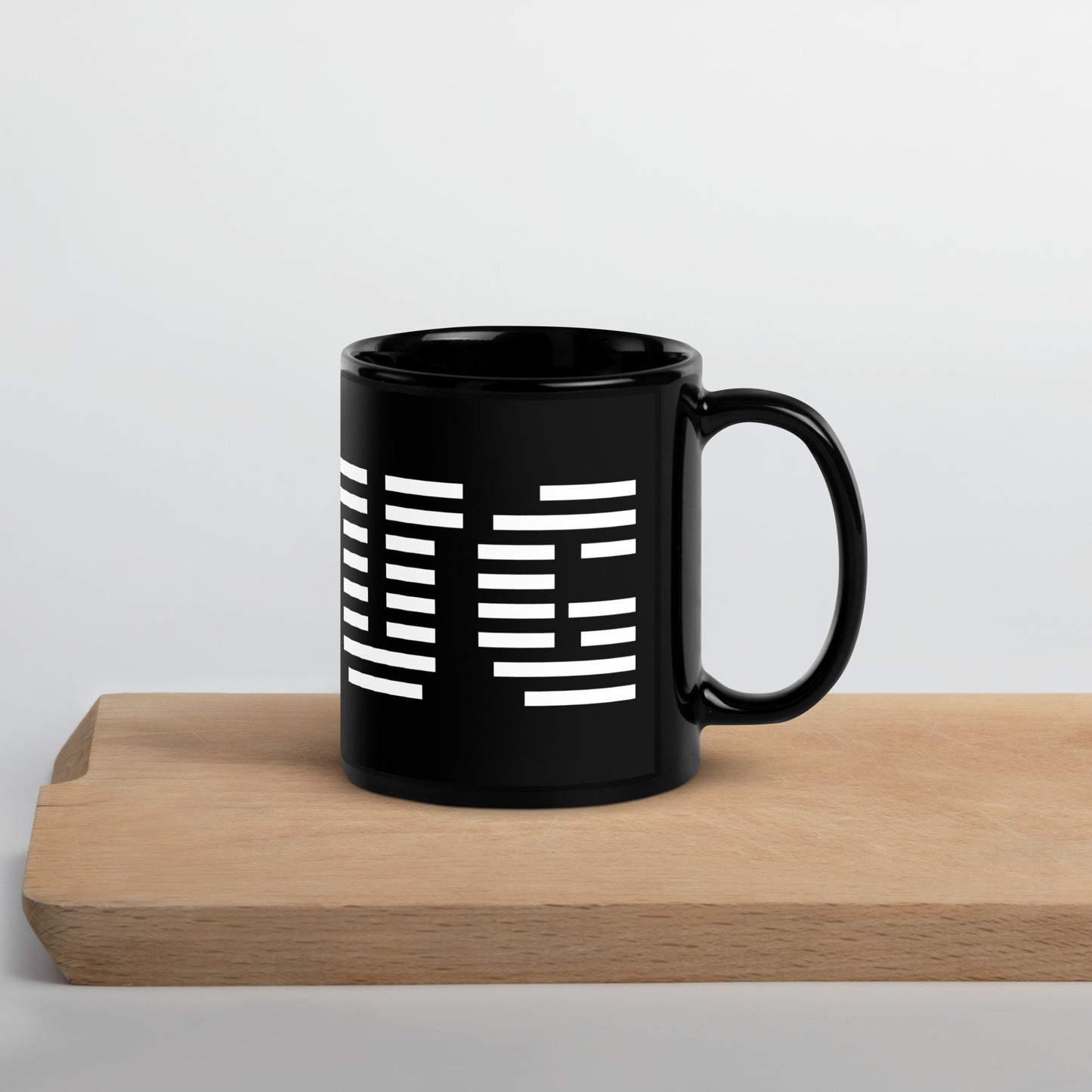 Corpo Black Glossy Mug