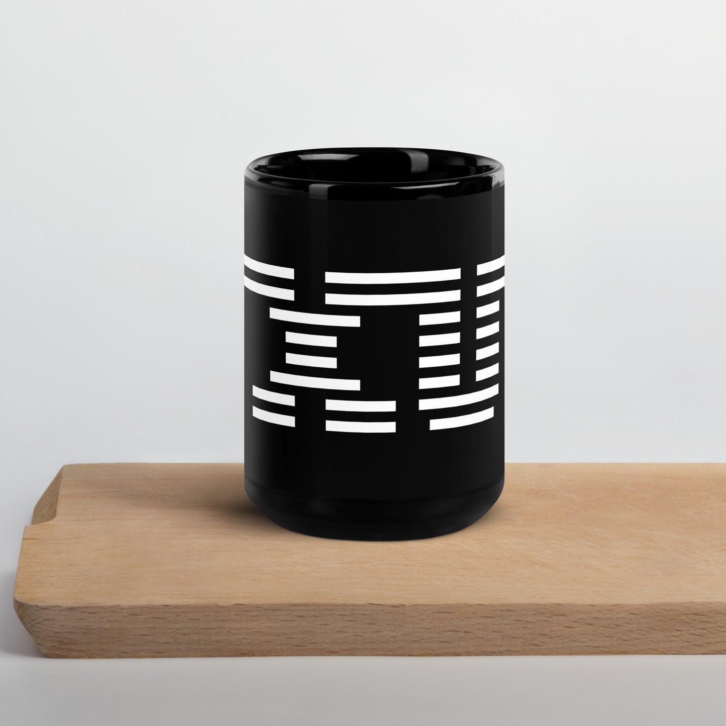Corpo Black Glossy Mug