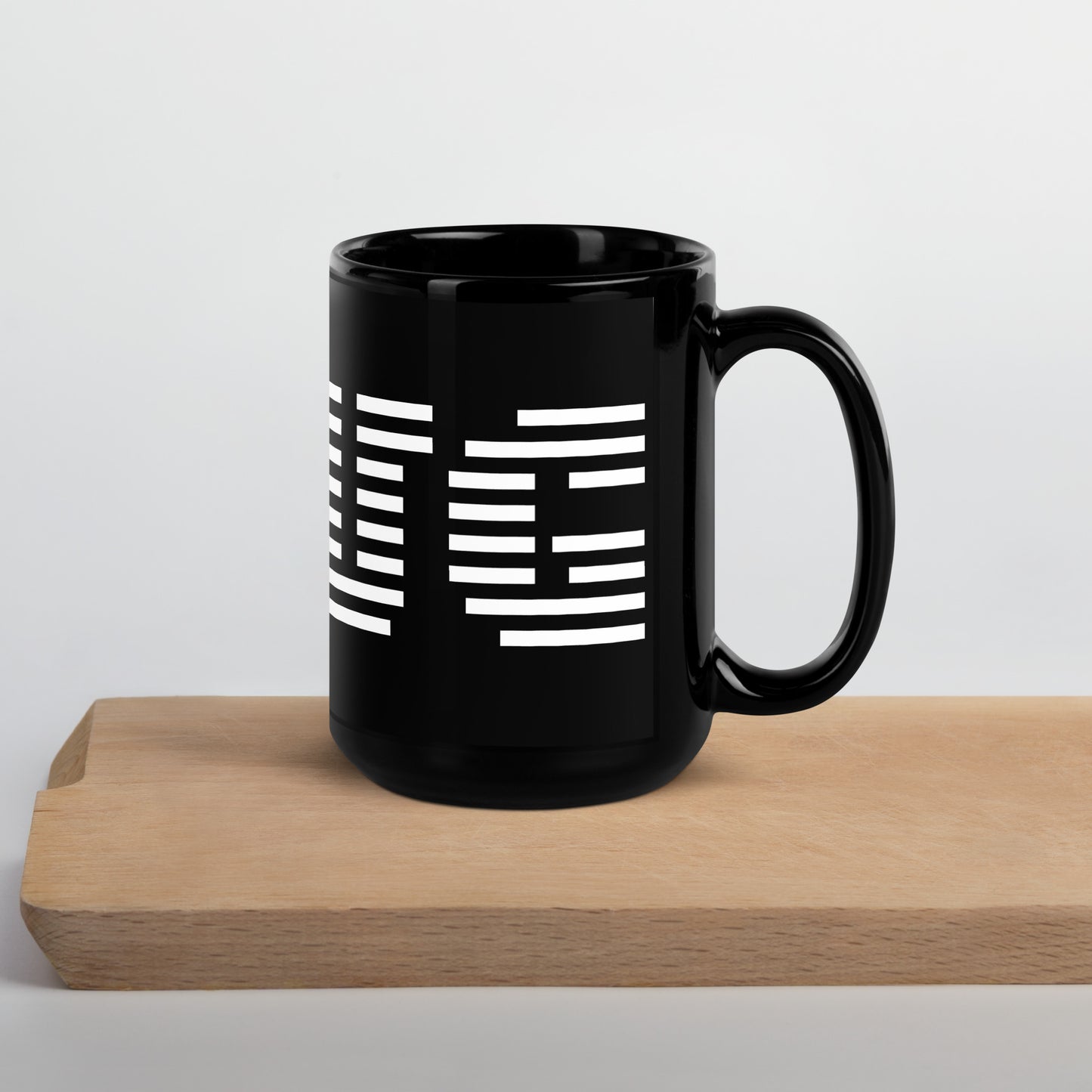 Corpo Black Glossy Mug